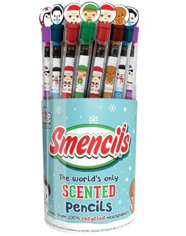 Smencils Scented Pencils Strawberry Recycled Newspapers Gourmet