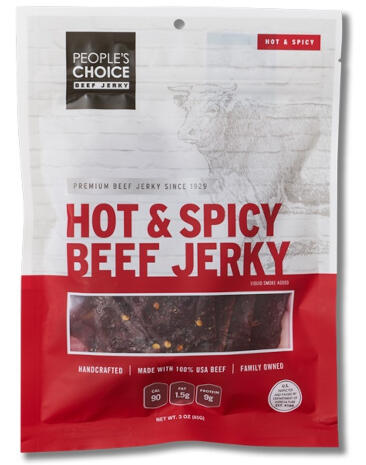 Premium Beef Jerky, 100% All Natural Beef Jerky