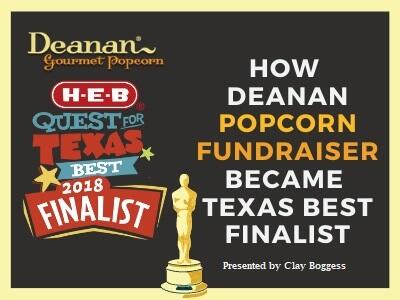 How Deanan Popcorn Fundraiser Became Texas Best Finalist