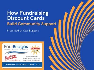 How Fundraising Discount Cards Build Community Rapport