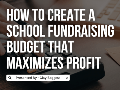 School Fundraising Budget