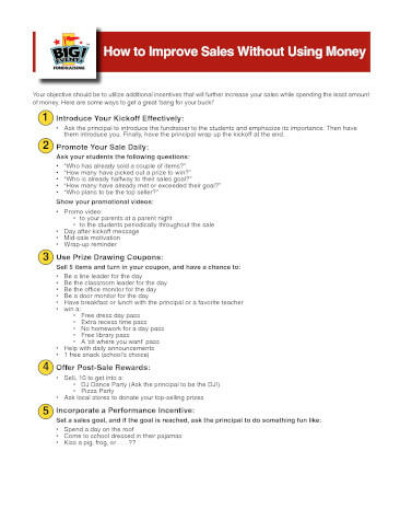 How to Improve Sales Without Using Money How to Improve Sales Without Using Money