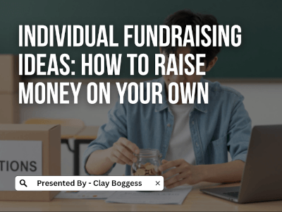Individual Fundraising Ideas