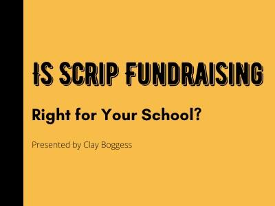 Is Scrip Fundraising Right for Your School?