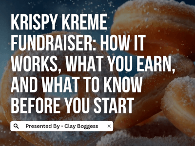 Krispy Kreme Fundraiser
