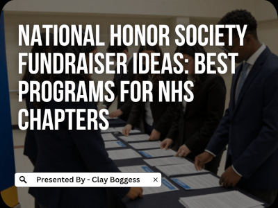 national honor society fundraiser ideas