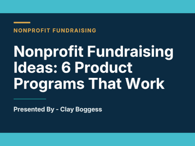 Nonprofit Fundraising Ideas