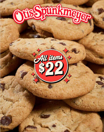 Otis Spunkmeyer Fundraiser Catalog | One Simple Price | All items $22