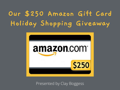 Our $250 Amazon Gift Card Holiday Shopping Giveaway