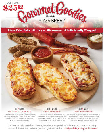 Pizza Pals Fundraising Brochure