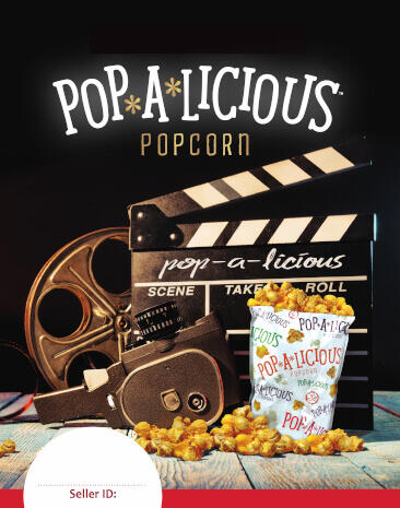 Pop-A-Licious $15 Popcorn Fundraising Brochure