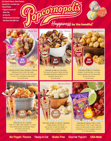 Popcornopolis Fundraising Brochure