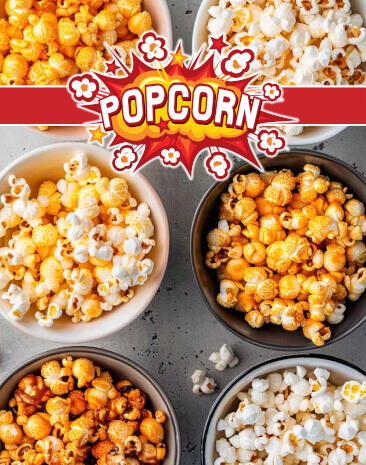 Poppin Popcorn Fundraising Brochure