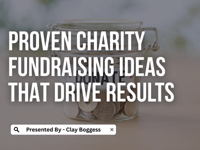Charity Fundraising Ideas