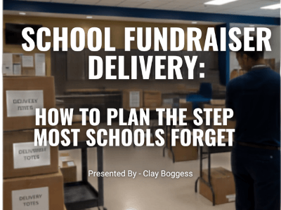 school fundraiser delivery