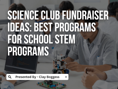science club fundraiser ideas