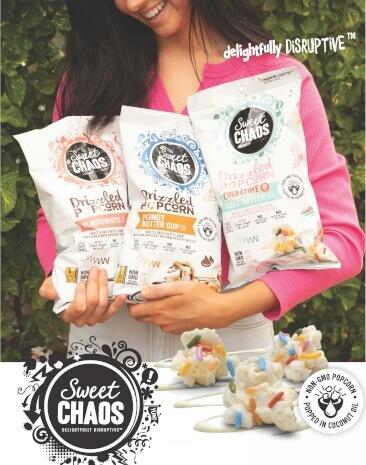 Sweet Chaos Popcorn Fundraising Brochure