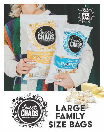 Sweet Chaos Popcorn Fundraising Brochure