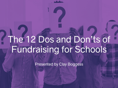 Fundraising for Schools