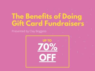 The Benefits of Doing Gift Card Fundraisers