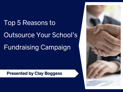 School Fundraiser Outsourcing