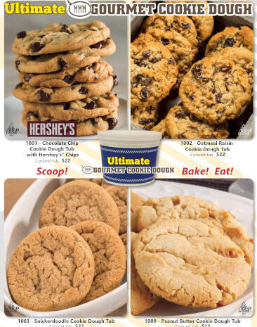 Ultimate Gourmet Cookie Dough Tubs Fundraiser Brochure