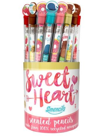 Strawberry Smencils® with Valentine's Day Cards (52 ct.) (Incentive &  Prize)