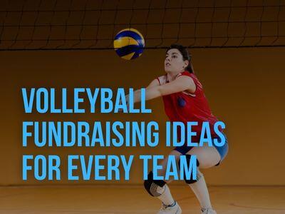 Volleyball fundraising