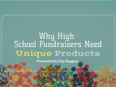 Why High School Fundraisers Need Unique Products