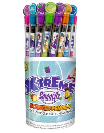 Smencils Graphite Pencils (Package of 10 scents)