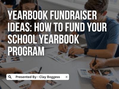 yearbook fundraiser ideas
