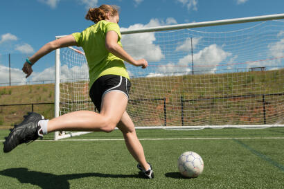 High School Soccer Player