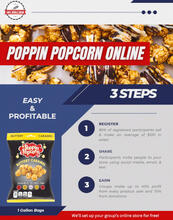 Poppin Popcorn Online Fundraiser