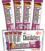 $2 Caramel Straight Pack Bars & Carrier