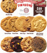 Otis Spunkmeyer Cookie Dough Fundraiser Catalog