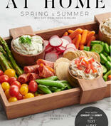 At Home Spring & Summer Fundraiser Brochure