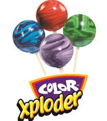 Color Xploder Lollipop Fundraising Product cc-02237