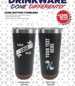 Cork Bottom Tumbler Fundraiser Brochure Cover