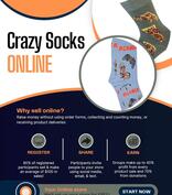Crazy Socks Online Fundraiser