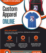 Custom Apparel Online Fundraiser