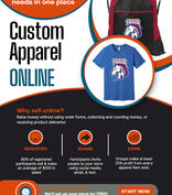 Custom Apparel Online Fundraiser