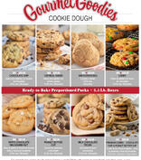 Gourmet Goodies Cookie Dough Fundraiser Brochure
