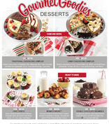 Gourmet Desserts Fundraiser Brochure