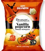 $2 Halloween Vanilla Popcorn Bag