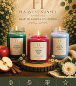 Harvest Sunset Candles Fundraiser Brochure