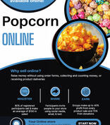 Popcorn Online Fundraiser