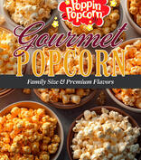 Poppin Popcorn Fundraising Brochure
