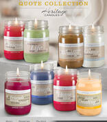 Quote Collection Candles Fundraiser Brochure