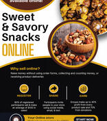 Sweet & Savory Snacks Online Fundraiser
