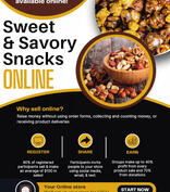 Sweet & Savory Snacks Online Fundraiser